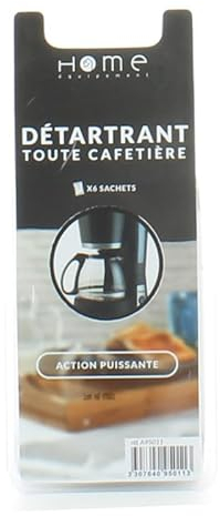 Home Equipement A95011 Carafe/Bouilloire Entretien Détartrant en Poudre pour Cafetière et Bouilloire X6