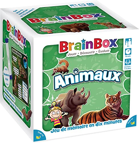 BRAINBOX : Animaux - Jeu Educatif d'Observation et de Mémoire