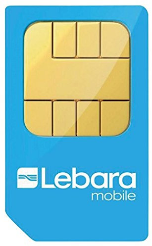 Lebara Pack carte SIM prépayée micro/standard (2 SIM par client)
