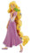 Disney Bullyland BUL-12424 Rapunzel with Flowers