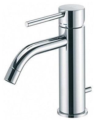 Miscelatore rubinetto paffoni light lig075 lavabo bagno con piletta 1''1/4