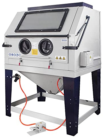 SOGI S-218 Sandstrahlkabine mit Absaugung