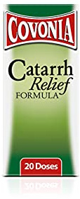 Covonia Catarrh Relief Formula - Used to Relieve The Symptoms of Nasal and Throat Catarrh 20 Doses - 100ml, Pack of 1