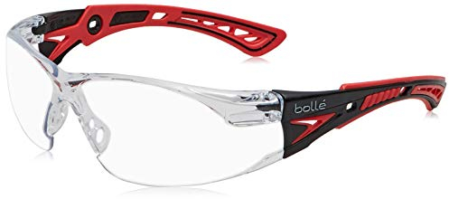 Bolle RUSH+CLEAR Clear Lens Safety Glasses