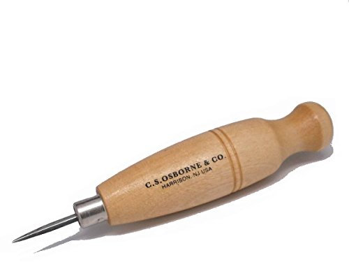 Osborne #144-43 Stitching Awl with 1-1/4 Diamond Shape Blade