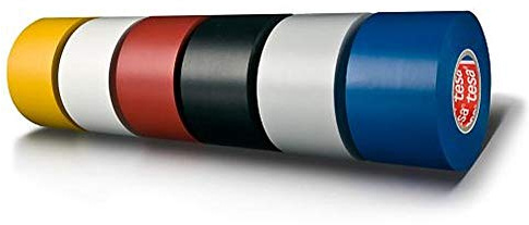 Tesa 04163-00004-07 04163-00004-07-Isolierband Premium Serie 4163-33m x 19mm rot
