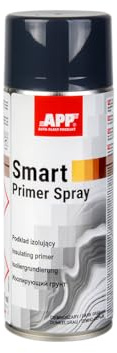APP Smart Primer Spray - Imprimación de relleno y aislante para metales y carrocerías | Spray Imprimacion para coche | Garantiza excelente adherencia y estabilidad | 400 ml | Gris claro