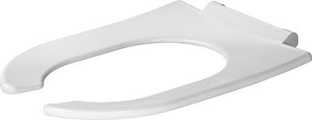 Duravit 0062110000 Starck 3 ouvert à l'avant allongée Abattant de WC et de la couverture,