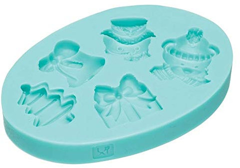 KitchenCraft Sweetly Does It Christmas Silicone Fondant Mould