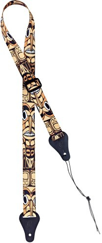 Ortega Guitars Ukulele Gurt verstellbar - Nylon Straps Series - maya (OUS-MAY), 135cm