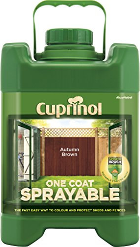 Cuprinol Sprayable Fence Treatment 5L Harvest Brown (145832)