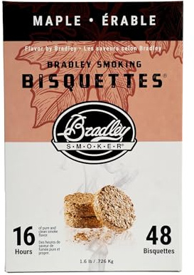 Bradley Smoker BTMP48 Ahorn Bisuetten 48 Pack