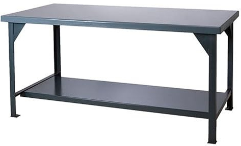 Durham Steel Extra Heavy Duty Workbench, HDWB-3672-95, 12000 lbs Capacity, 36 Length x 72 Width x 34 Height