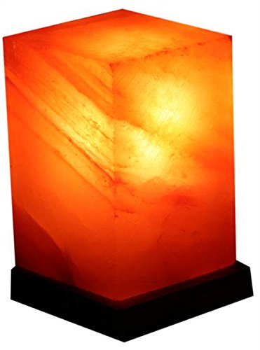 Lampada di cristallo di sale Feng Shui con Impianto elettrico 3-4 kg Lampada di sale