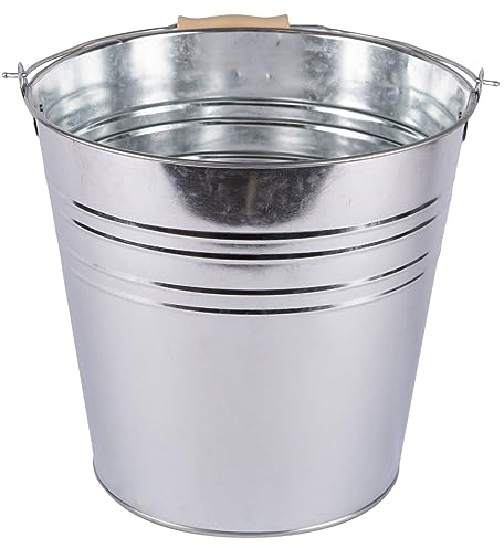 15ltr Galvanised Steel Bucket