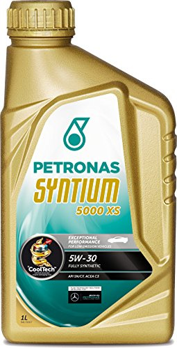 PETRONAS Motoröl 5W-30 SYNTIUM Synthetiköl Motor Öl ACEA C3 API SN API CF 5000 XS 1L Kompatibel mit VW Golf VII Schrägheck 5G1, BQ1, BE1, BE2 Golf IV Schrägheck 1J1 Golf V Schrägheck 1K1 POLO 9N