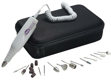 Medicool Pedinova Pro 20,000 RPM Nail File Machine for Manicure and Pedicure with Travel Case and Bits | PEDINOVA-P