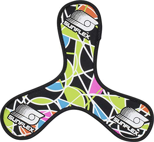 Sunflex Neopren Cassini Color Pro | leichter Bumerang für den Strand und den Park | sehr weich und lässt sich ohne Verletzungsgefahr fangen | extrem robust und für jede Altersgruppe