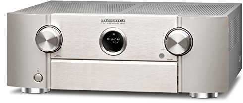 Marantz SR6010/N1SG 7.2 - Ricevitore AV (7 x 185 W, Bluetooth, Spotify Connect, Airplay, Phono, 7 ingressi HDMI, 2 uscite) Nero/Argento