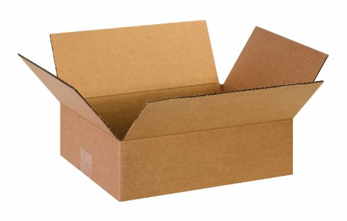 AVIDITI 13 x 10 x 4 Corrugated Cardboard Boxes, Flat 13L x 10W x 4H, Pack of 25 | Shipping, Packaging, Moving, Storage Box for Home or Business, Strong Wholesale Bulk Boxes