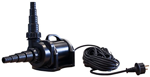 Jebao Pumpe etx20000 zur Trockenaufstellung 18500 L/H, ECO nur 155W, 3,7m Förderhöhe, 12m Kabel, Teichpumpe | Gartenpumpe | Filterpumpe | Wasserpumpe | Brunnenpumpe | Gartenteichpumpe