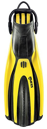 Mares Erwachsene Fins Avanti SUPERCHANNEL OH Flossen, Gelb, R