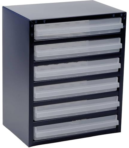 raaco 137591 Stahlmagazin 250/6-3, Blau