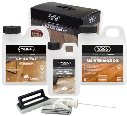 WOCA Denmark Pflegebox Natur für geöltes Parkett und Holz