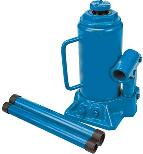Silverline Hydraulic Bottle Jack 10 Tonne (598558), BLUE