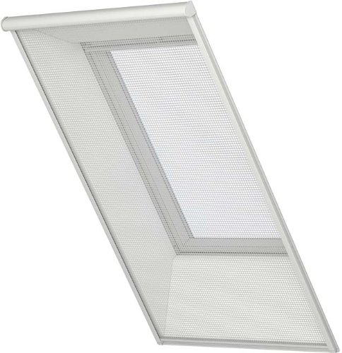 VELUX Insektenschutzrollo ZIL für Dachfenster S06/S08/S10, Weiß, 108 x 200 cm
