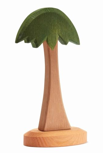 Ostheimer 4198 Palme II mit Stütze aus Holz Höhe 22cm Weihnachten Krippenfiguren
