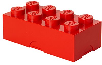 Room Copenhagen LEGO Lunch Box, Bright Red, 4023