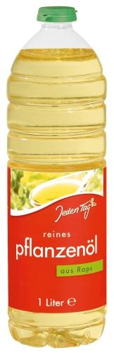 Jeden Tag Pflanzenöl aus Raps, 5-er Pack (5 x 1 l)