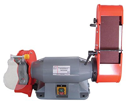 Holzmann DSM 100200B Doppelschleifmaschine + 2 Schleifbänder gratis dazu