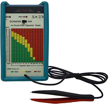 GME Professional in-Circuit ESR Capacitor Tester, Capacitance ESR Meter, Designed and Engineered in The USA