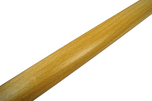 Dalsys Übergangsprofil höhenausgleich für 7-17mm, 40mm x 90cm zum Schrauben inkl. Befestigungsmaterial, aus eloxiertem Aluminium, Buche