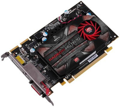 XFX RADEON HD 5670 1 GB DDR5 Graphics Card HD567XZNFC