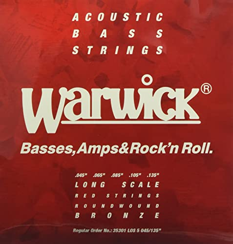 Warwick 35301 Red Bronze Acoustic Bass Saiten 5-String