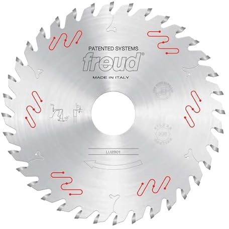 Freud LU2B01 150mm 36 Tooth Blade Carbide Tipped Blade for Ripping and Crosscutting Wooden Panels and Composites