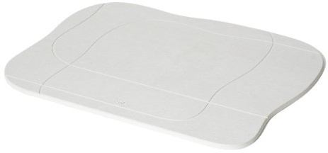 soil -Bathmat W22.6×D16.7×H0.37inch Aqua B254