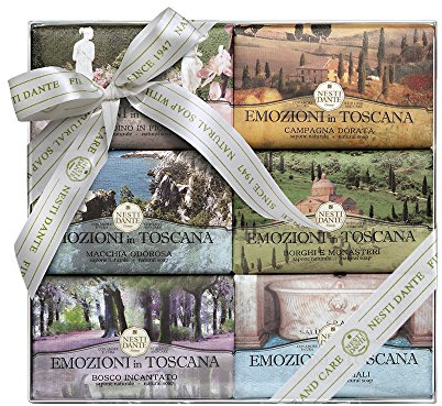 Nesti Dante Emozione in Toscana Gift Set /Geschenkset (Handseife aus natürlichen Inhaltsstoffen, langanhaltender Duft, Seife) 665002