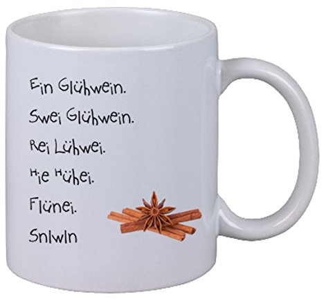 Mulled Wine Novelty Coffee Mug Ein Glühwein Swei Glühwein Rei Glühwein Christmas Market Xmas