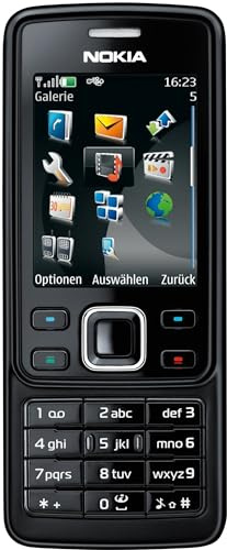 Nokia 6300 schwarz Frei für alle SIM Karten Neu