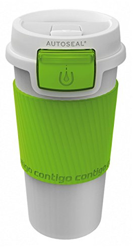 Contigo Morgan Autoseal Thermobecher 355 ml weiß / Zitrone