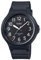 Casio Unisex Quartz Armbanduhr, 43.00mm GehäusegröÃŸe mit schwarz analog Zifferblatt und schwarz Rubber Strap Armband MW-240-1BVEF