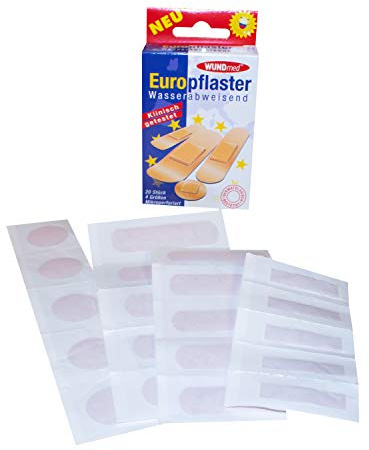 3x 20 (60) Assorted Plasters - Water Resistant - Wundmed- Small/ Medium - Kids/ Adults by Wundmed