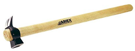 Martello Carpentiere 'Catania' Testa In Acciaio Temprato. Manico Legno Cm 50.