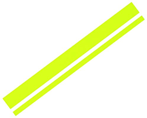 FOLIATEC Car Design Sticker Aufkleber Autoaufkleber LINES, neon gelb, 5,8 x 360 cm