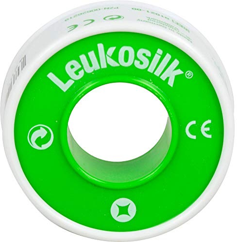 Leukosilk 5 m x 1,25 cm Fixierpflaster, 1 St. Pflaster
