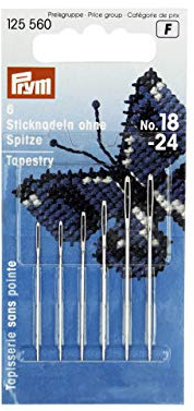 Prym Stickerei, Metal, Silber, Eine Grösse